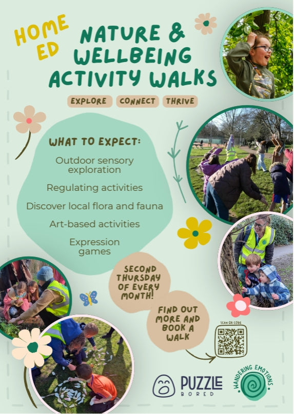 Home Ed Family Nature & Wellbeing Activity Walks - Thursday 8th October at 9.45am