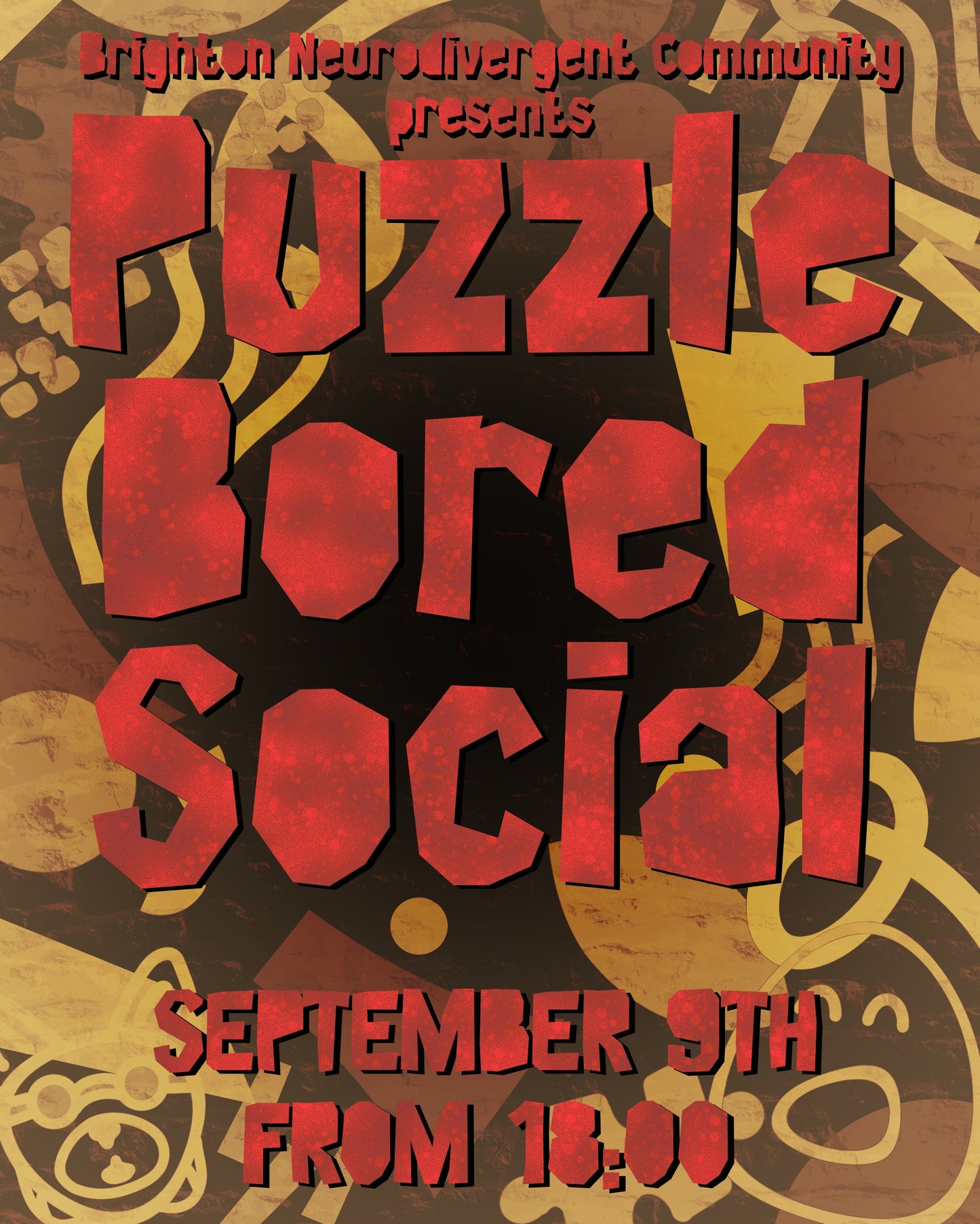 Brighton Neurodivergent Community - Sober Social on Wednesday 9th September at 6pm