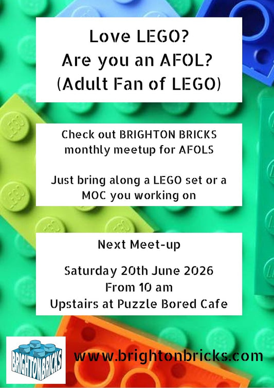 Brighton Bricks 'Adult Fans of Lego' Meet Up - Saturday 25th July from 10am