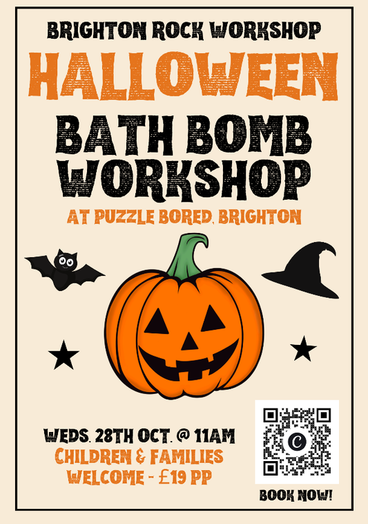 Halloween Bath Bomb Making Workshop - Wednesday 28th October @ 11am