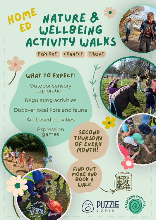 Home Ed Family Nature & Wellbeing Activity Walks - Thursday 12th November at 9.45am