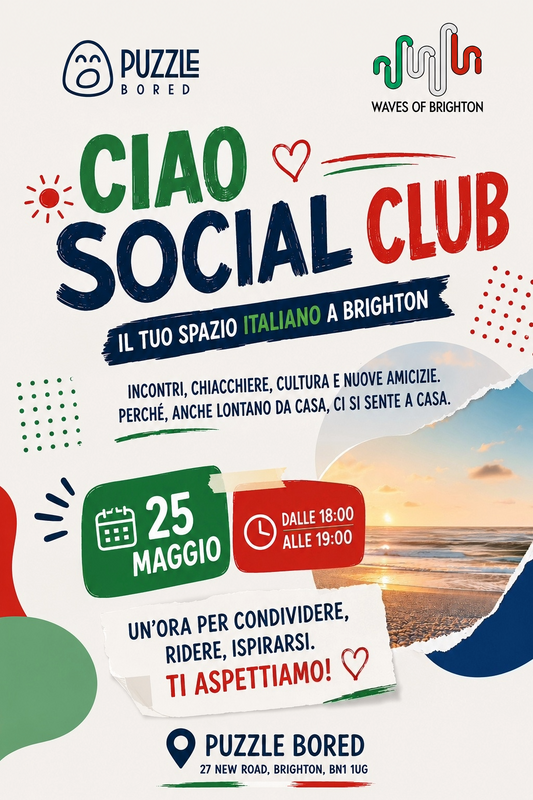 Ciao Social Club - Monday 8th June from 6pm