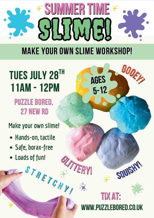 Summer Time Slime! - Tuesday 28th July at 11am