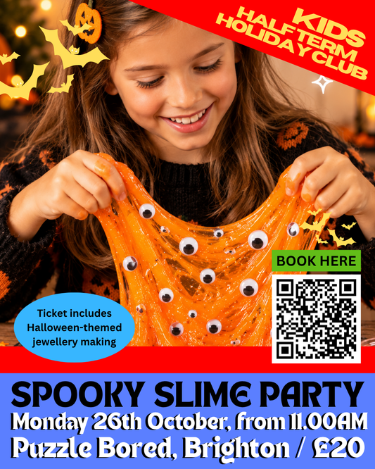 Spooky Slime Party - Monday 26th October from 11am