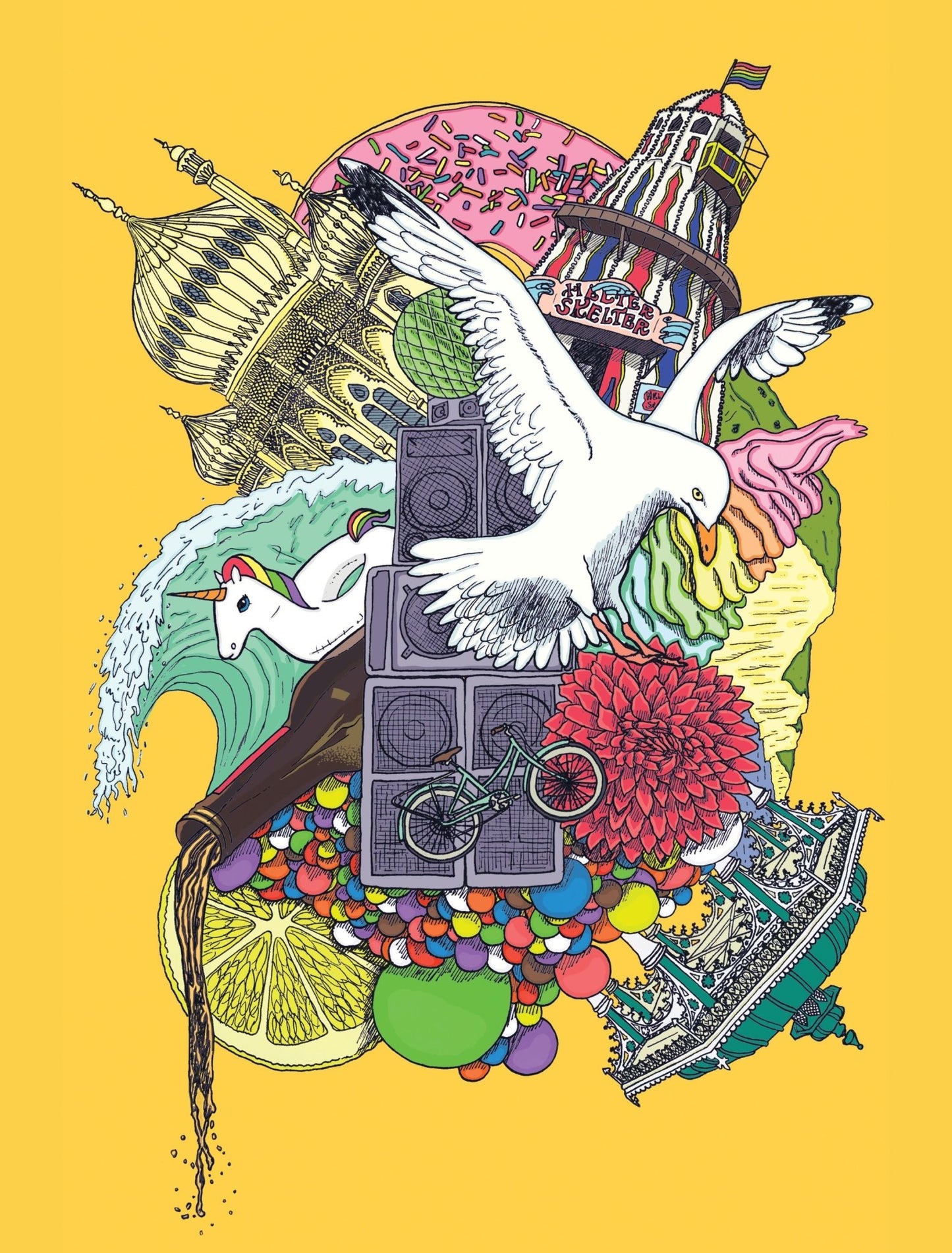 Brighton Summer by Laura Backeberg - Puzzle Bored