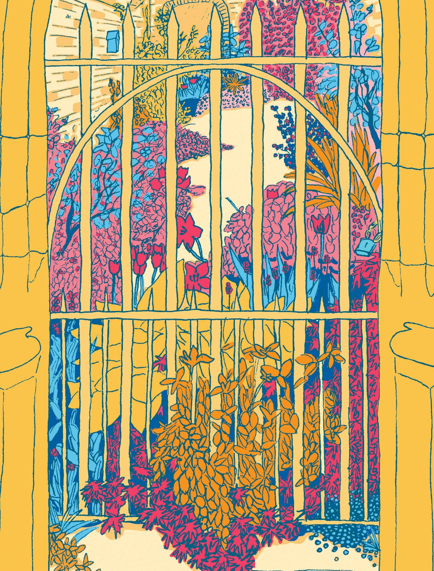 500 Piece Jigsaw Puzzle - Garden Gate