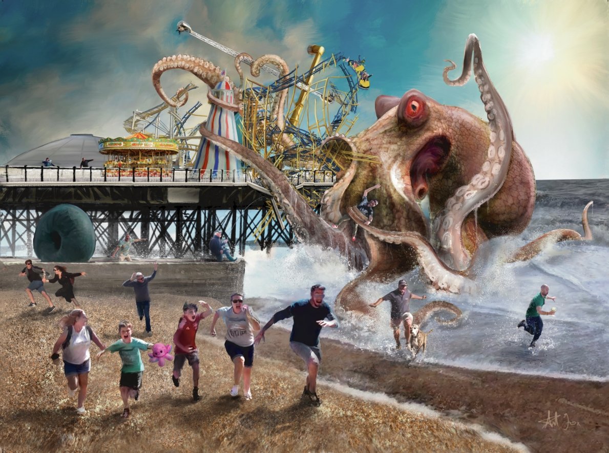 Kraken by Ant Fox - AR - Puzzle Bored